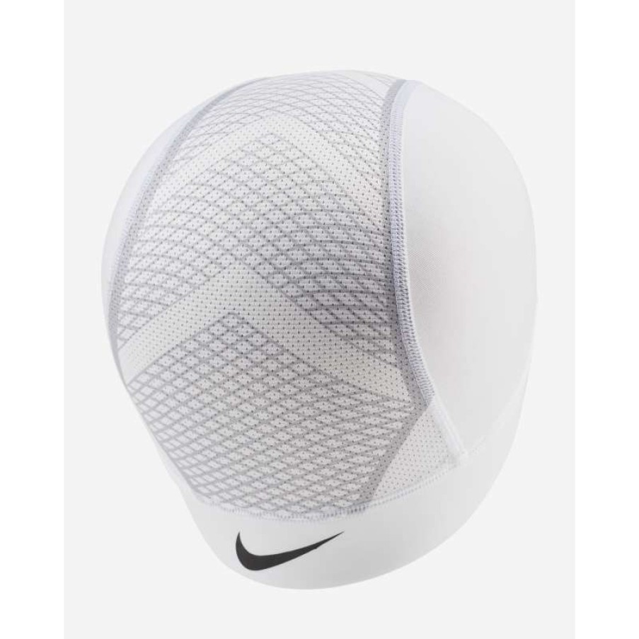 Helmets * | Exclusive Nike Pro Hypercool Vapor Skull Cap 4.0 White/Black