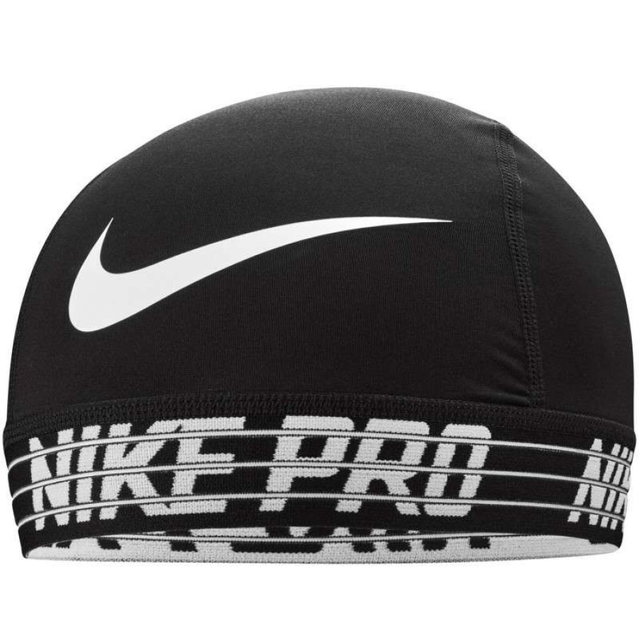 Helmets * | Reliable Quality Nike Pro Skull Cap 2.0 Black